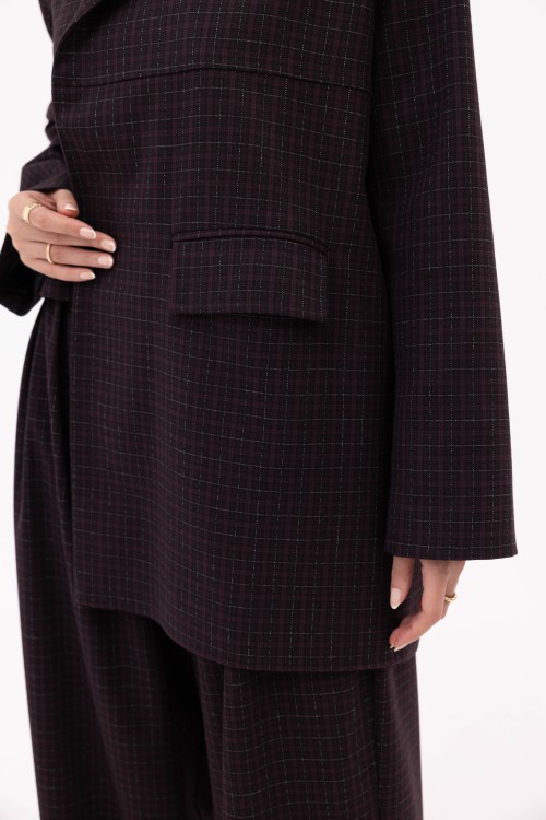 Ensemble Izza Winter burgundy