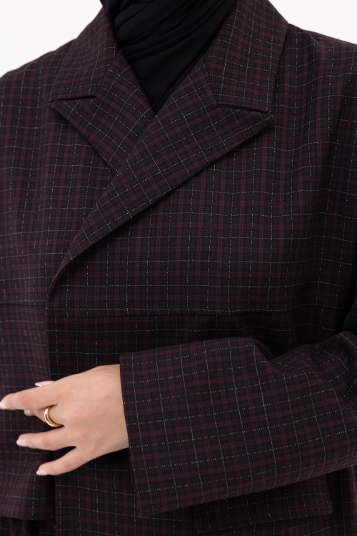 Ensemble Izza Winter burgundy