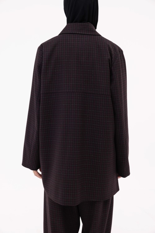 Ensemble Izza Winter burgundy