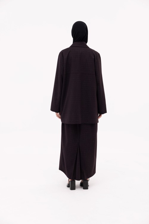 Ensemble Izza Winter burgundy