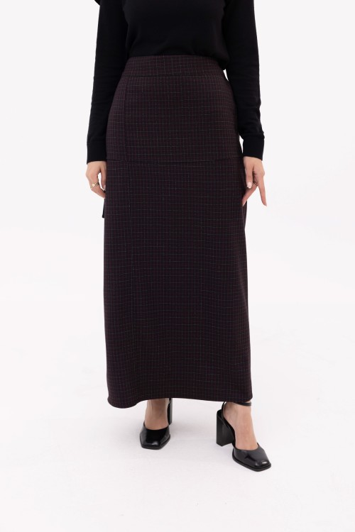 Ensemble Izza Winter burgundy