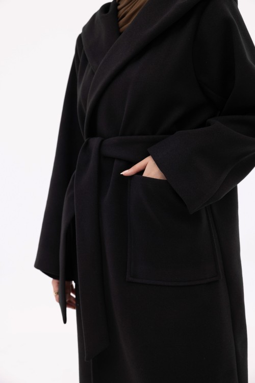 Manteau Dina noir