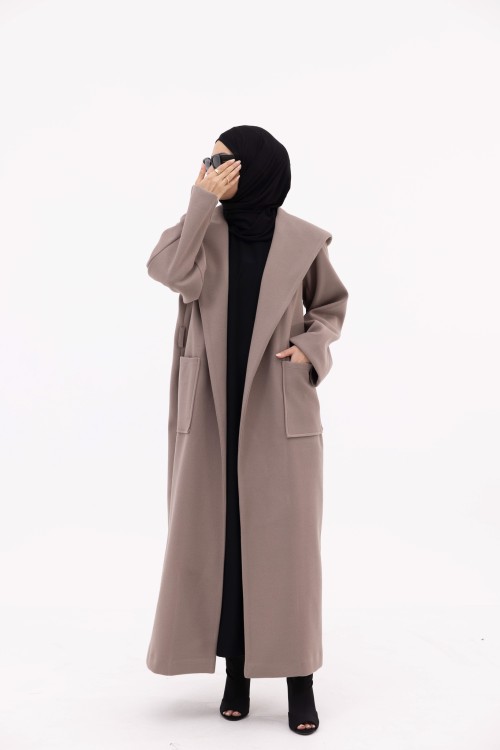 Manteau Dina taupe