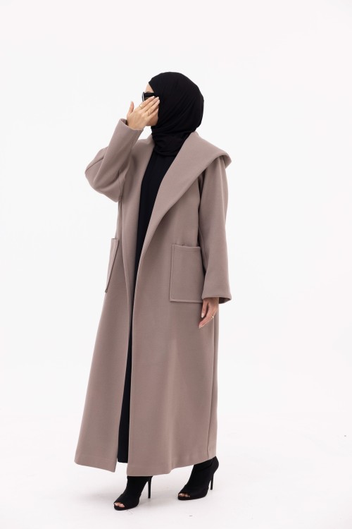 Manteau Dina taupe