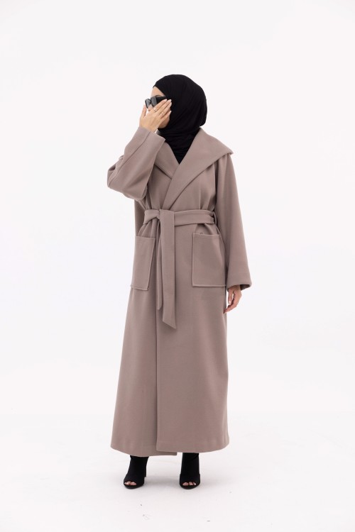 Manteau Dina taupe
