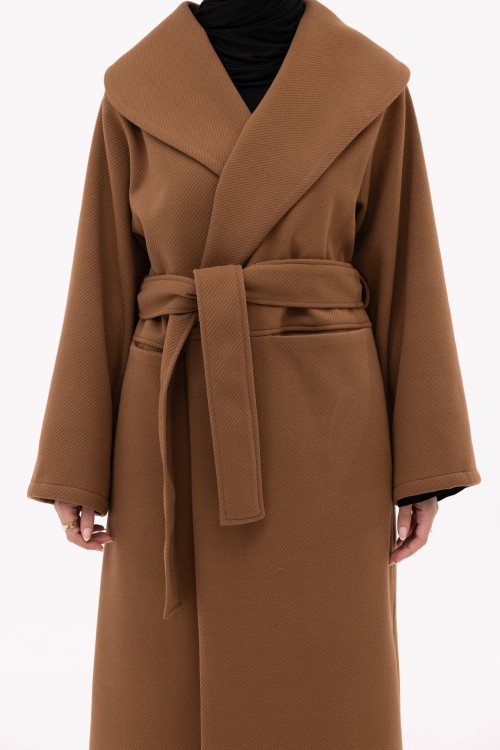 Manteau Célia camel