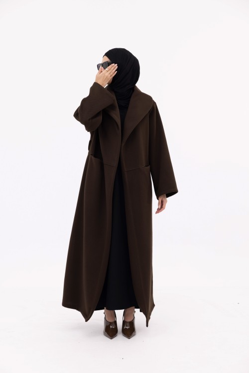 Manteau Célia marron