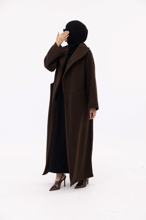 Manteau Célia marron