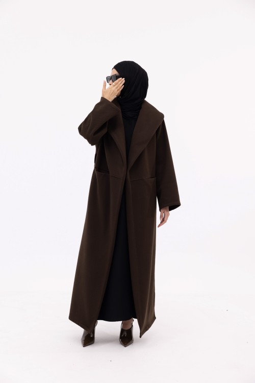 Manteau Célia marron