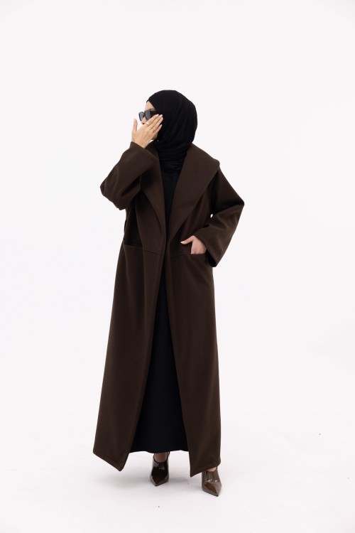 Manteau Célia marron