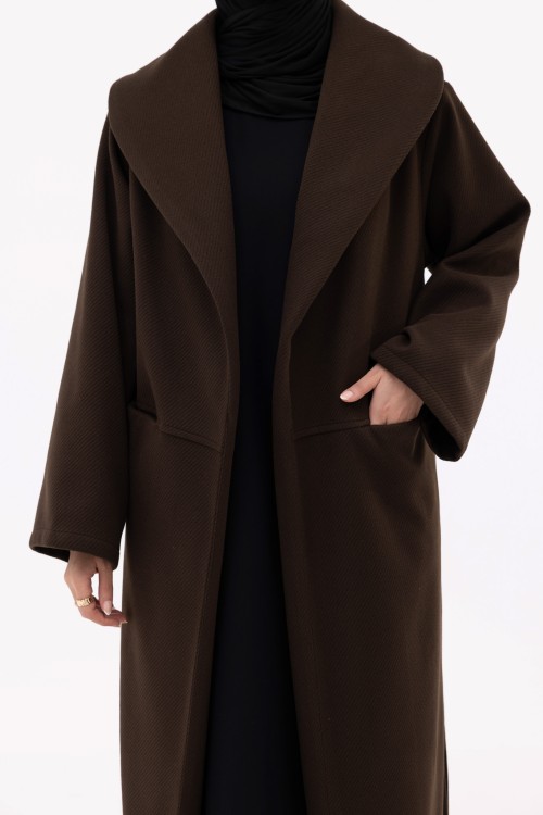 Manteau Célia marron