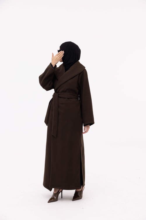 Manteau Célia marron