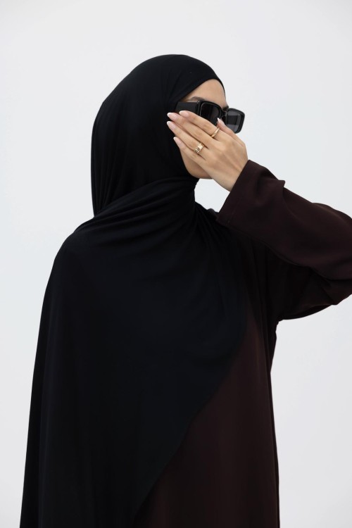 x  Hijab noir