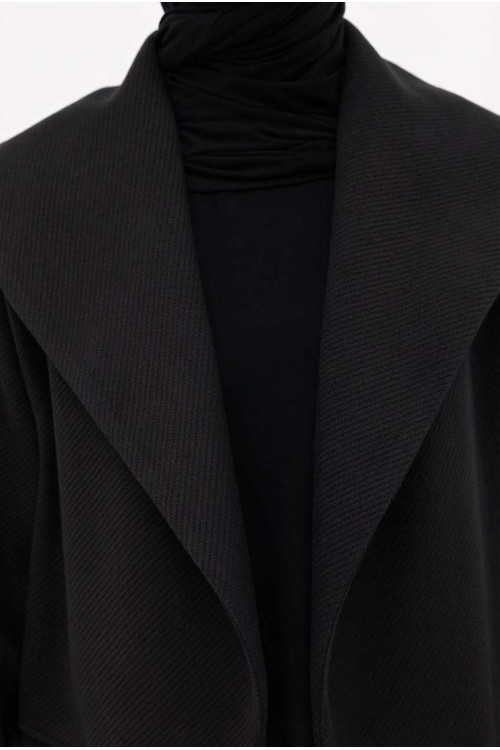 Manteau Célia noir