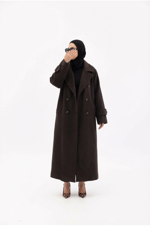 Manteau Sézanne marron II