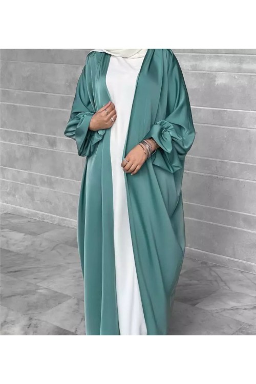 Sous Abaya Simple blanche (manches courtes)