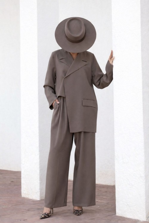 Ensemble Izza taupe