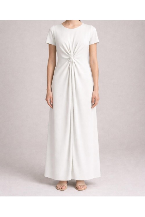 Sous Abaya Lola blanche (manches courtes)