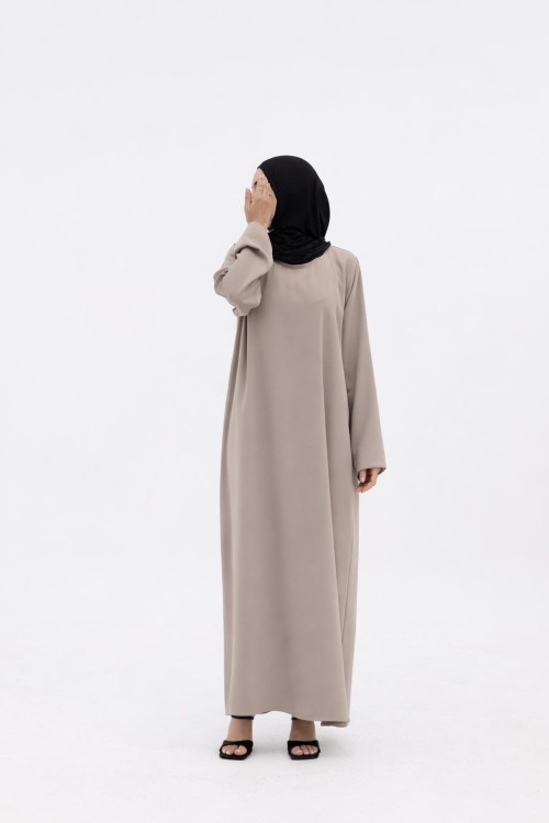 Sous Abaya Simple greige (manches longues)