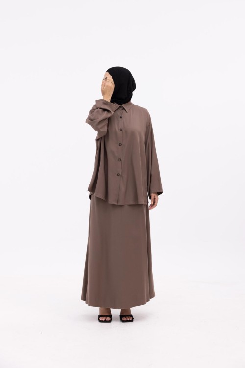 Ensemble Ayni taupe