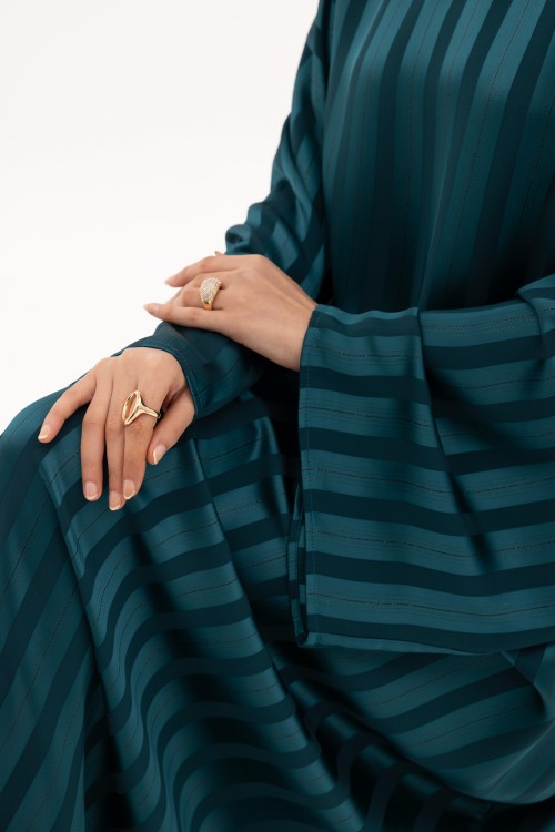 Robe Hind bleu canard