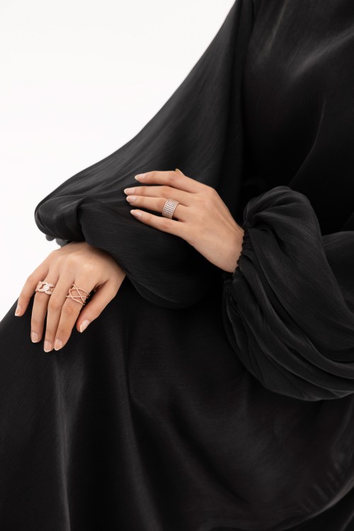 Robe Ella Organza noir