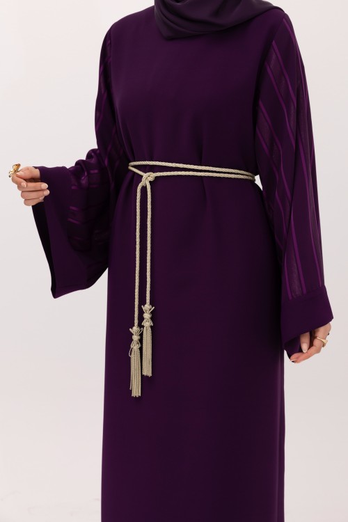 Robe Nouraya Aubergine