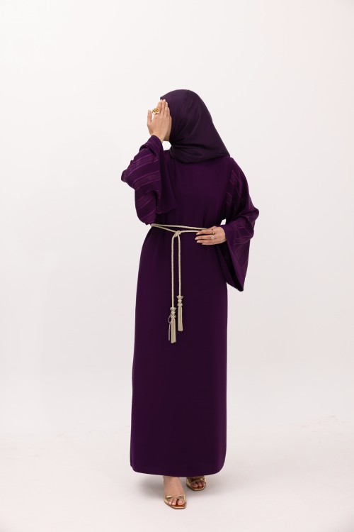 Robe Nouraya Aubergine
