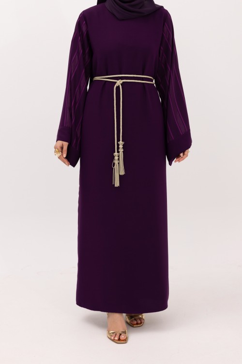 Robe Nouraya Aubergine