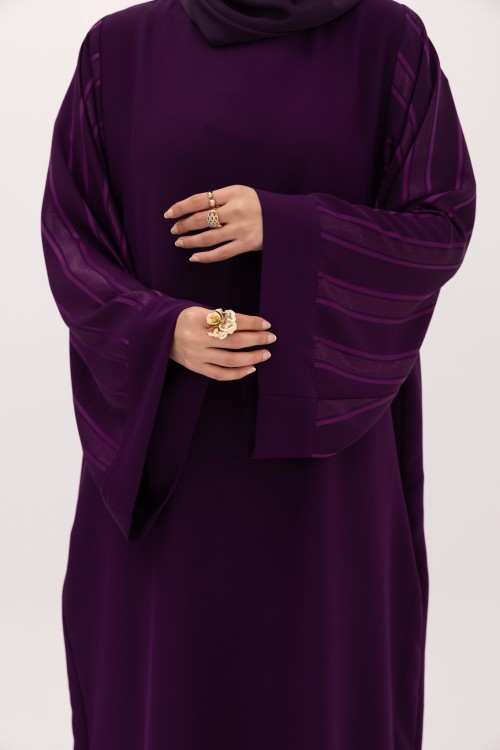 Robe Nouraya Aubergine