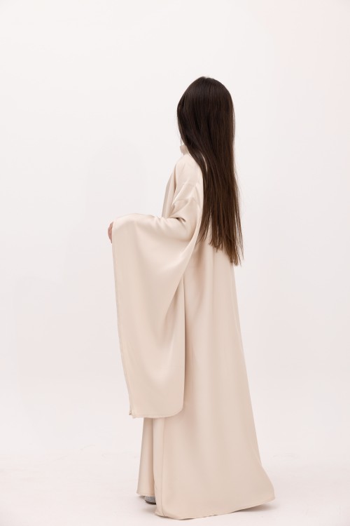 Robe Sana fille beige