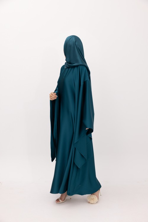 Robe Sana Bleu paon