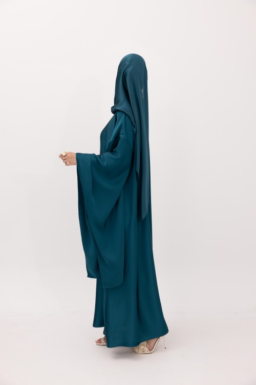Robe Sana Bleu paon
