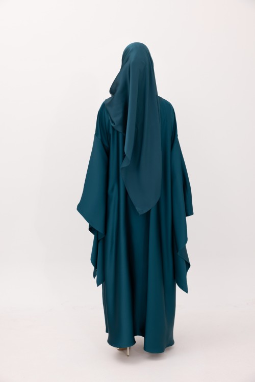 Robe Sana Bleu paon
