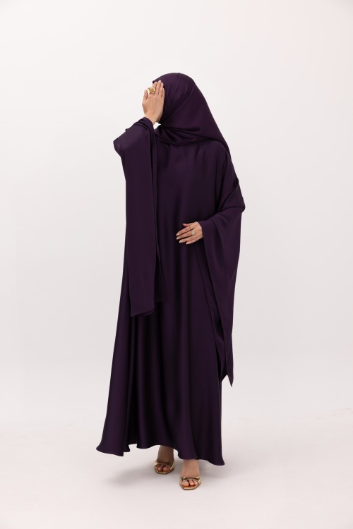 Robe Sana Aubergine