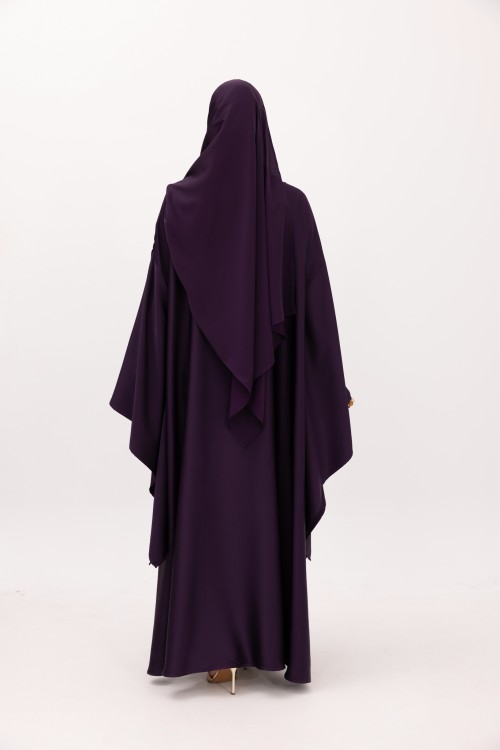 Robe Sana Aubergine