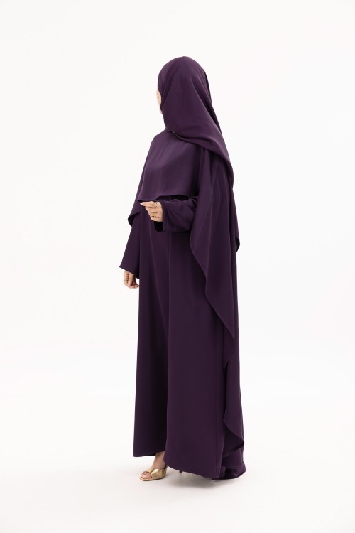 Robe Mina Aubergine