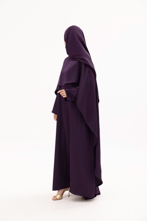 Robe Mina Aubergine