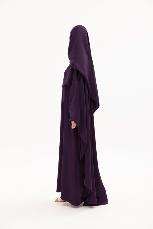 Robe Mina Aubergine