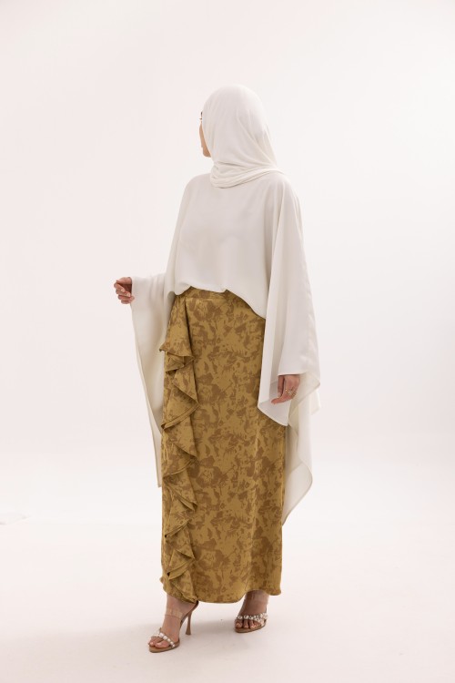 Jupe Milena Imprimé lime