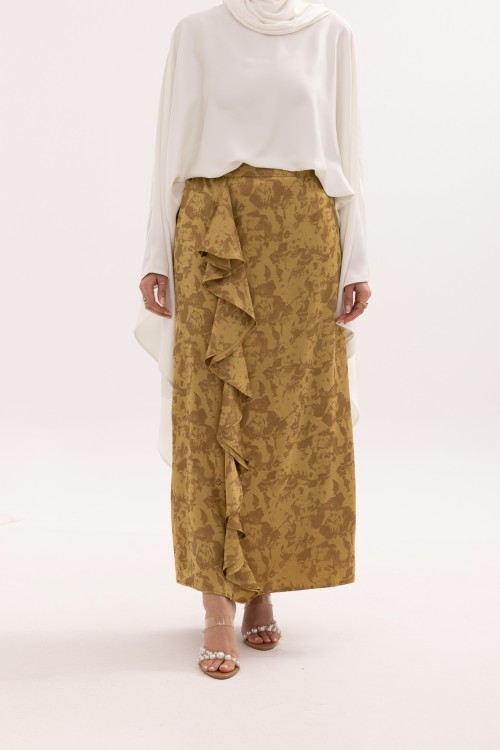 Jupe Milena Imprimé lime