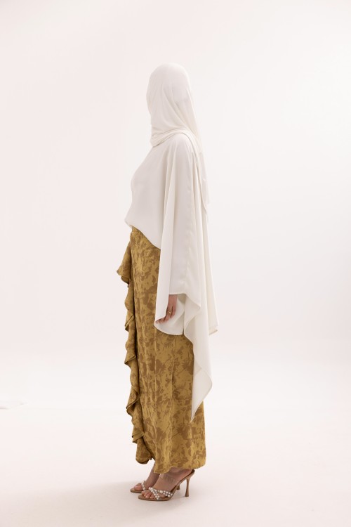 Jupe Milena Imprimé lime