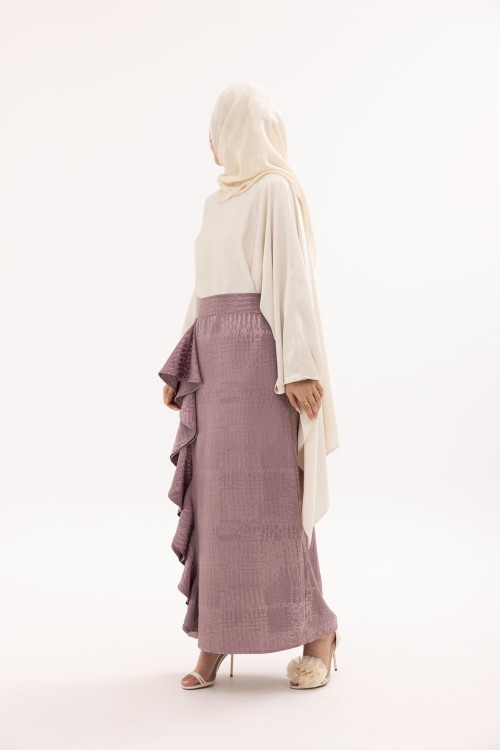 Jupe Milena Lilas