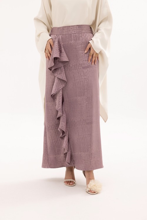 Jupe Milena Lilas