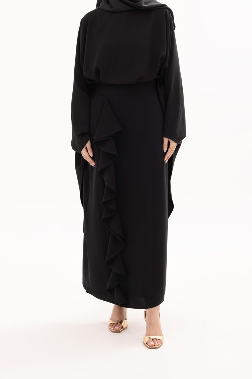 Jupe Milena Noir mate