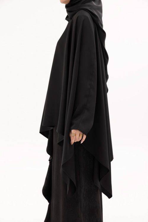 x Cape Milena Noir satiné