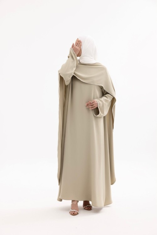 Robe Perla Vert amande