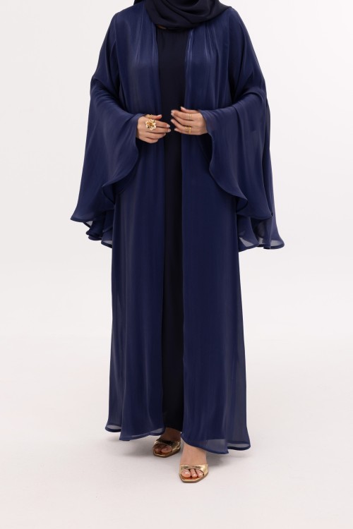 Ensemble Jasmine Organza bleu nuit