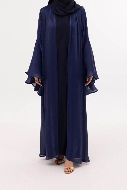 Ensemble Jasmine Organza bleu nuit