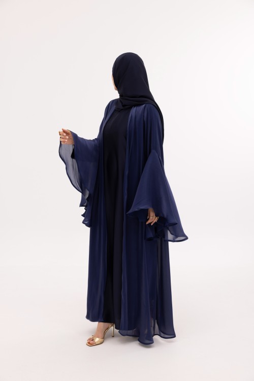 Ensemble Jasmine Organza bleu nuit